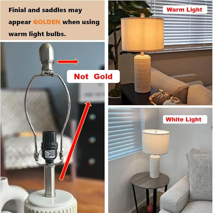 Moderne Tischlampe aus Keramik.