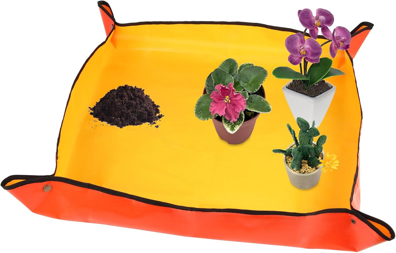 Große Pflanzen-Umtopfmatte für Zimmerpflanzen, Blumenerde